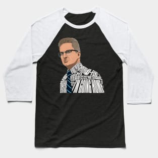 Falling Down Baseball T-Shirt